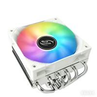 Nouveau Refroidisseur d'Air CPU Blanc 2026 Populaire à Conception par Aspiration TDP150W, 6 Caloducs, Ventilateur PWM 90mm pour Intel AMD AM4/AM5 et PC