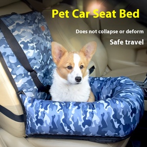 Asiento DE SEGURIDAD transfronterizo extraíble y lavable para coche, perrera para perros, cachorro, coche, gato, perrera, Material de tela de patrón sólido - Product Image 2