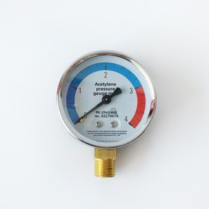 Manómetro <span class=keywords><strong>de</strong></span> Oxígeno y <span class=keywords><strong>Acetileno</strong></span> <span class=keywords><strong>de</strong></span> Alta/Baja Presión, Diseño Transparente y Duradero, Modelo 002250, Longitud <span class=keywords><strong>de</strong></span> 34 mm - Product Image 3