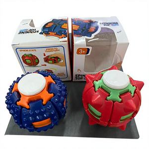 Spinner Antiestrés Transformable 2 en 1, Juguete de Burbujas para Presionar y Girar, Pelota Antiestrés para Escritorio y Oficina, Portátil, Venta al Por Mayor - Product Image 5