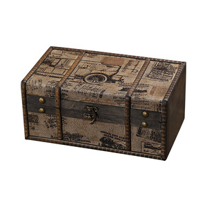 กล่องเก็บของไม้สไตล์อังกฤษย้อนยุค ยี่ห้อมาสเตอร์กู ทำจากไม้อัด เหมาะสำหรับบรรจุภัณฑ์ทั่วไป กล่องใส่เครื่องประดับบนโต๊ะ - Product Image 5