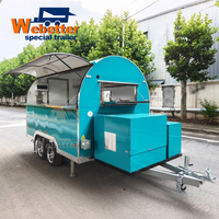Webetter Chariot de Restauration Mobile Personnalisé Entièrement Équipé pour Parfums, Fleurs, Cocktails, Desserts, Cafés, Événements, Boulangerie et Traiteur