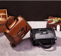 Sac à bandoulière de luxe en cuir véritable pour femme, mini sac à main élégant