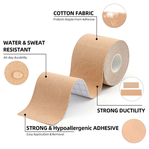 Bande de kinésiologie sportive de haute qualité pour le <span class=keywords><strong>visage</strong></span> et les muscles, imperméable, avec logo personnalisé, vente en gros, pour l'escalade et le rock climbing - Product Image 1