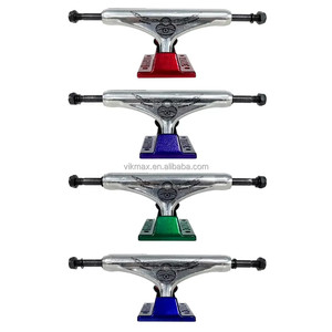 Enigma Trucks de skateboard double rocker en aluminium 5,5 pouces avec roulements ABEC-7, moulage par gravité, durables pour activités de plein air - Product Image 1