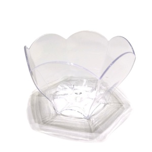 ถ้วยขนมหวานขนาดเล็กแบบใช้ซ้ำได้ ถ้วย<span class=keywords><strong>พ</strong></span>ลาสติกใส<span class=keywords><strong>แฟนซี</strong></span>สำหรับใส่<span class=keywords><strong>พ</strong></span>ุดดิ้ง ถ้วยขนมหวานพลาสติก PS - Product Image 4