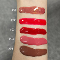 Gloss à lèvres liquide végétalien brillant, personnalisé, en gros, en vrac, maquillage, marque privée, baume à lèvres liquide, gloss beurre