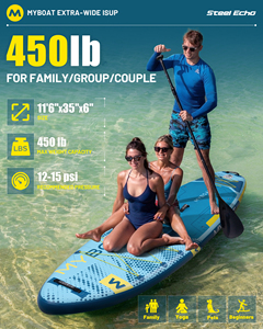 Planche de paddle SUP gonflable OEM <span class=keywords><strong>pas</strong></span> chère 11'6''*35''*6'' avec logo personnalisé, en Drop Stitch, pour Stand Up Paddle - Product Image 2