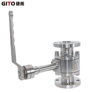 Vanne à boisseau sphérique haute performance CL300 en acier inoxydable pour GNL, à raccord à bride, pour le contrôle basse température et haute pression des milieux eau et gaz - Product Image 2