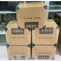 I5006 Promo Terbatas Bunga Hydrangea Buatan Berkualitas Tinggi Kelopak Besar 30 cm Bunga Hydrangea Lima Kepala Dengan Daun