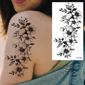 <span class=keywords><strong>Tatuaggio</strong></span> personalizzato del fumetto adesivo alla moda monouso impermeabile temporaneo in carta fiore all'ingrosso <span class=keywords><strong>tatuaggio</strong></span> usa e getta - Product Image 5