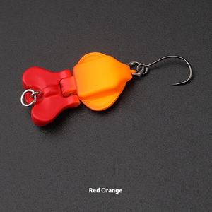 Luya Bait Micro-Object Señuelo de pesca de natación de doble sección 2G 2,9 cm Cóncavo Convexo Trucha Bass Pico Acero de tungsteno Orkin Single - Product Image 6