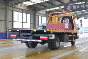 Camión de Remolque de Plataforma Plana Diésel FAW Tiger V 4X2, 110HP, Capacidad de Elevación de 520 kg, Camión Grúa con Carrocería Plana de 4.2 m, Camión <span class=keywords><strong>para</strong></span> Remoción de Obstáculos - Product Image 5