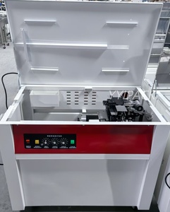 Économique Électrique Semi Automatique Double Moteur PP Ceinture Cercleuse Machine Cartons Bouteilles <span class=keywords><strong>Meubles</strong></span> Électronique Marchandises Emballage - Product Image 2