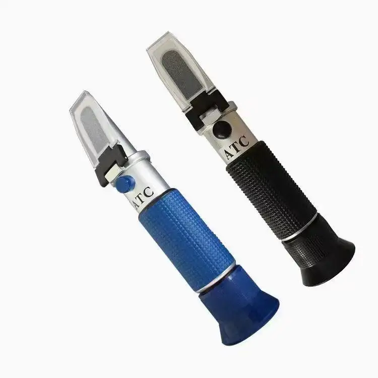 Handheld Dubbele Schaal Refractometer 0 ~ 32% 1.000 ~ 1,130sg Wort Soortelijk Gewicht