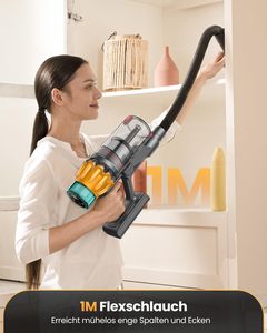 Aspirateur balai sans fil VC-2503 de haute qualité avec brosse anti-emmêlement et filtre HEPA pour sols durs - Product Image 6