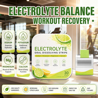 Tiras de Electrolitos Orales OEM ODM con Complejo de Electrolitos, Hidratación Rápida, Suplemento Dietético Deportivo, Fórmula Personalizada