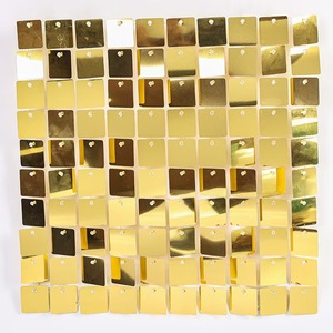 Panneau mural en sequins 3D scintillants, couleur or, à emboîter, pour décoration de mariage, d'anniversaire - Product Image 5