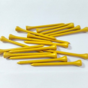 Tees de <span class=keywords><strong>Golf</strong></span> de Madera Personalizados con Impresión de Logotipo - Soporte de Tee de <span class=keywords><strong>Golf</strong></span> de Madera Natural Dorada, Fabricante de Accesorios de <span class=keywords><strong>Golf</strong></span> OEM - Product Image 4