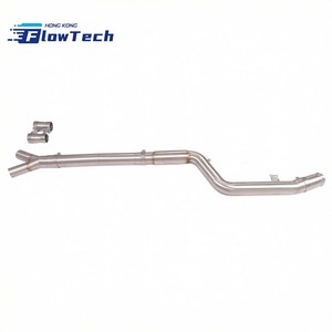 ท่อไอเสียกลางสแตนเลส 304 ความยาวเท่ากันสำหรับ BMW G05 X5 40i B58 พร้อมระบบเรโซเนเตอร์เพิ่มประสิทธิภาพ - Product Image 2