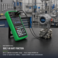 Calibrateur de température portable TC Thermocouple RTD PT100 avec simulation de source MA/V et mesure pour utilisation sur site