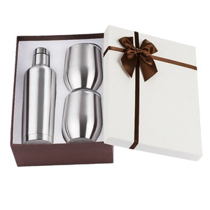 Gobelet isotherme en acier inoxydable 500 ml, tasse ventrue isolée sous vide pour les fêtes - Product Image 2