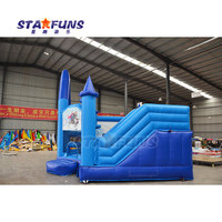 Bannières gonflables de maison de rebond de trampoline congelé de fête de haute qualité