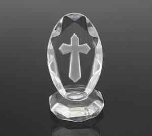 Cruz de cristal de pie, regalos de bautizo para bebé, recuerdo de Baby Shower, regalos de <span class=keywords><strong>primera</strong></span> comunión, <span class=keywords><strong>recuerdos</strong></span> de boda y <span class=keywords><strong>recuerdos</strong></span> - Product Image 3