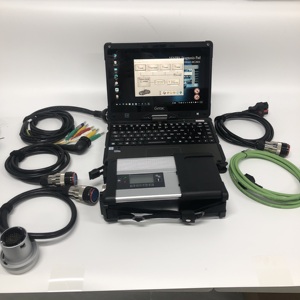 Ordinateur portable v110 + scanner de diagnostic MB Star C5 SD Connect C5, multiplexeur MB Star C5, WIS EPC DAS Xentry pour diagnostic de camions et bus Mercedes-Benz - Product Image 1