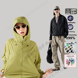 Vêtements de protection solaire Indonésie, veste anti-UV à manches longues pour moto, veste solaire légère pour femme, manteau pour la plage - Product Image 1