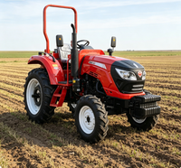 Tracteur diesel fiable 50 CV avec pompe à boîte de vitesses, homologué CE EPA, 4x4, multi-usages, compact, pour jardin et exploitation agricole, directement de l'usine
