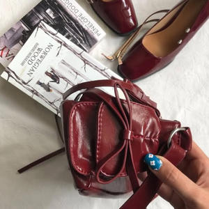 Borsa a Mano in Pelliccia Nera Personalizzata alla Moda con Stampa Completa Chiusura a Fibbia Forma a Busta di Alta Qualità Mini Formato per Signora - Product Image 6