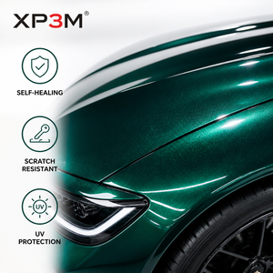 ฟิล์มใสกันรอยรถยนต์ XP3M Parrot Green OEM Gloss TPU สีเขียว 7.5 มิล ซ่อมแซมตัวเองได้ ป้องกันรอยขีดข่วน ป้องกันสีเหลือง ช่องระบายอากาศ - Product Image 2