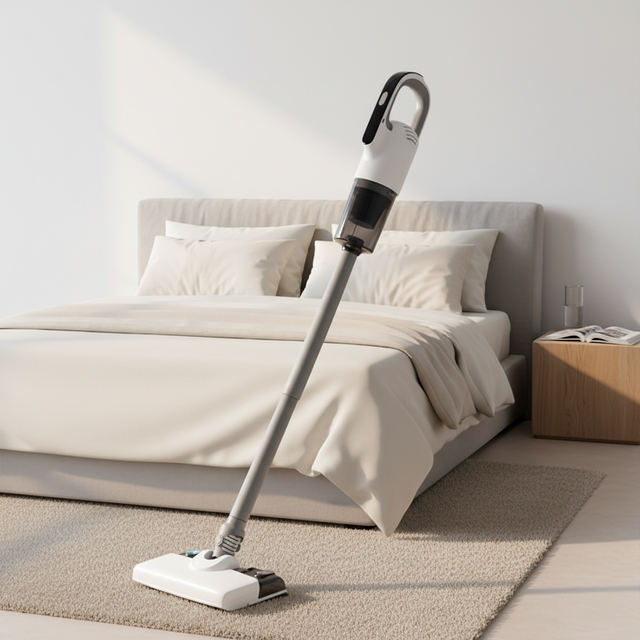 Vacuum Cleaner 2-in-1 Home & Car Use Cordless Portable Dry Rechargeable Lithium-Ion Battery ROHS Certified Bagless Handheld