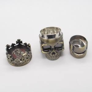 Broyeur à herbes en forme de squelette, broyeur à tabac à 3 couches, broyeur à herbes manuel, moulin à herbes en plastique - Product Image 6