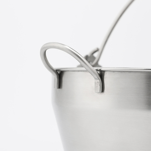 9L Stainless Steel <strong>Preserving</strong> Jam <strong>Pans</strong> 30cm Maslin <strong>Pan</strong> with Hanging Handle for Outdoor Camping Korean Cookware for Jam Cooking - Product Image 5