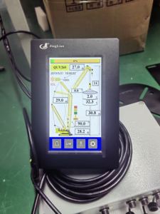 टच स्क्रीन फुली सेंसर के साथ JL-5000 सुरक्षित लोड पल संकेतक के साथ क्रॉलर क्रेन के लिए पवन गति का पता - Product Image 2