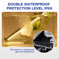 Lámpara LED de Pared para Exteriores, Impermeable IP66, RGB, Alto CRI 90, 36W/48W/72W, DMX512, con 3 Años de Garantía