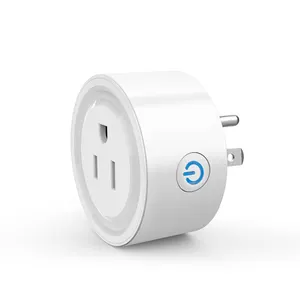 Zigbee Socket US Plug Home Automation Zigbee3.0 Power Outlet Supports Tuya Smart Life APP Work with Google Home Alexa