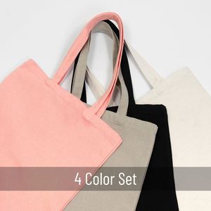 Eco-Friendly Cotton <b>Canvas</b> <b>Tote</b> Bags with Rope Handles Custom Printed Sublimation Blanks Fashion Style for Wholesale - Product Image 2