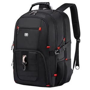 雅凯达22英寸Usb充电端口商务笔记本背包大容量75L男士笔记本背包旅行商务背包