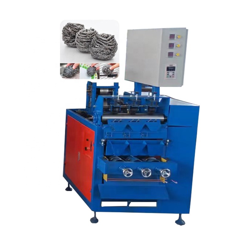Stainless Steel Scourer Ball Making Machine
