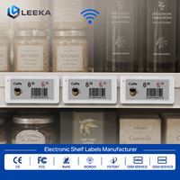 LEEKA Fabricant d'Étiquettes Électroniques ESL, Vente en Gros d'Étiquettes de Rayon Électroniques ESL de 2,9 Pouces, Étiquettes de Prix Numériques, Étiquettes de Prix Numériques pour Supermarchés