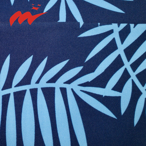 Super morbido peso leggero 125gsm stampato digitale 100D tessuto in poliestere <span class=keywords><strong>Spandex</strong></span> 4 vie tessuto elasticizzato per le donne camicette camicie - Product Image 4