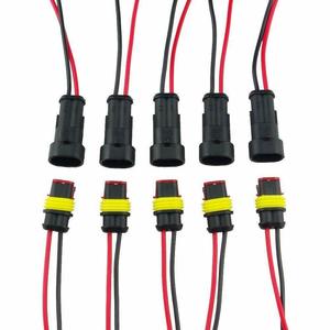 1 2 3 4 5 6 Pin Way Car connettore elettrico impermeabile spina filo AWG TYCO connettore cablaggio - Product Image 3