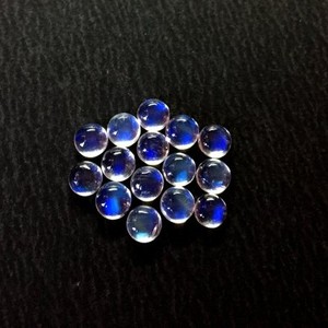 IGI certifié 5mm arc-en-ciel pierre de lune Cabochon AAA qualité cristal d'argent naturel haute qualité pierres précieuses en vrac pierre semi-précieuse - Product Image 1