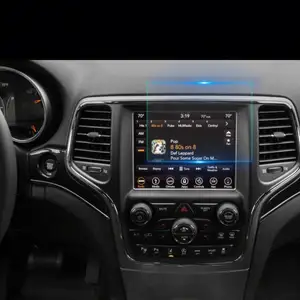 Navigasi mobil Audio layar sentuh Film kaca Tempered untuk Jeep Grand Cherokee 2020