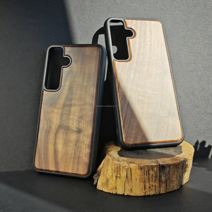 Cassa del telefono in legno di noce per <span class=keywords><strong>Samsung</strong></span> S23 Ultra Plus S25 Ultra minimalista in legno di acero per <span class=keywords><strong>Samsung</strong></span> A15 arte ispirata alla natura - Product Image 1