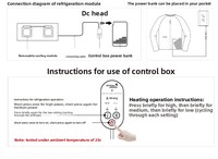 Module de refroidissement semi-conducteur à cycle d'eau avec ventilateur et chauffage pour équipement extérieur