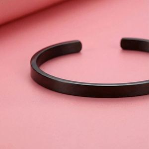 Bracciale a Polsino 2026 in Acciaio Inossidabile Grezzo, Gioielli e Braccialetti per Donna, Forniture per Creazione all'Ingrosso - Product Image 6